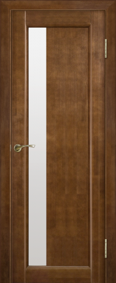 Дверь из массива сосны Вега 6 ЧО 800*2000 Темный орех