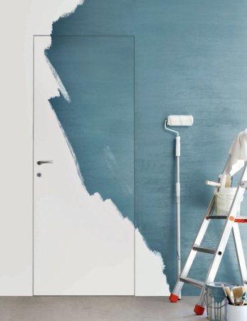 Скрытая дверь под покраску INVISIBLE Кромка ABC