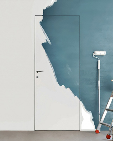 Скрытая дверь под покраску INVISIBLE REVERS