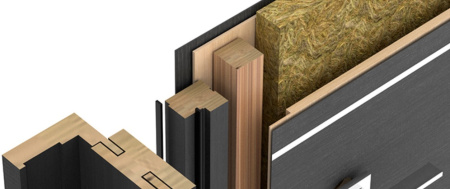 Дверь под покраску FORTE 01 Звукоизоляционное заполнение